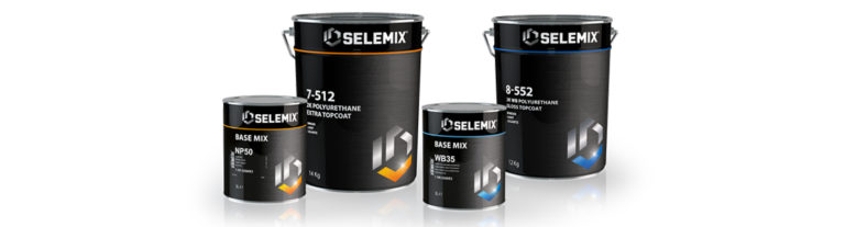 Gamme de peintures Selemix